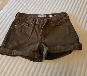 Lucky Brand Brown Jean Shorts Casual Summer Style